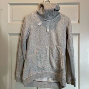 Grey Oversized Lululemon Turtleneck Pullover
